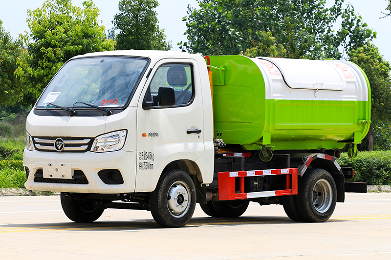 （蓝牌）福田祥菱钩臂垃圾车（3方）