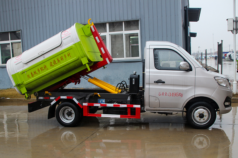 （蓝牌）长安钩臂垃圾车（双轮）（3方）