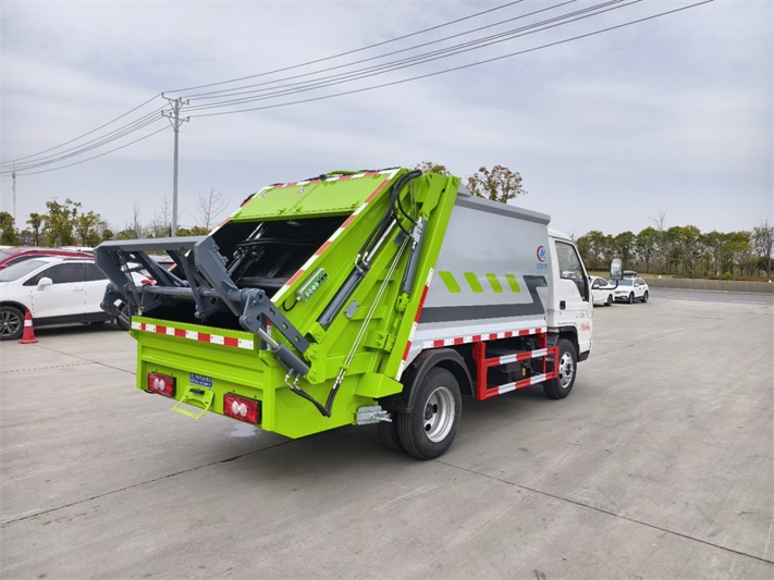 福田蓝牌压缩垃圾车