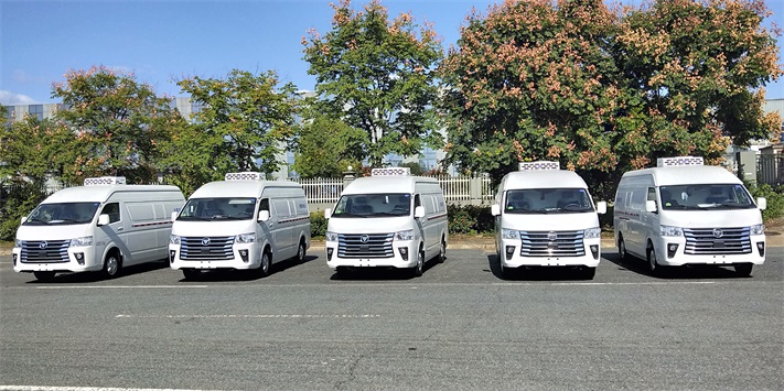 福田G9面包冷藏车