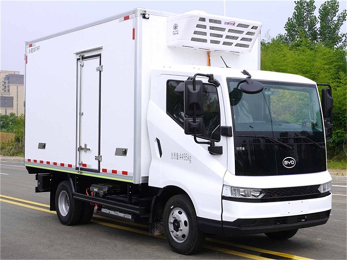 比亚迪T5EV纯电动冷藏车