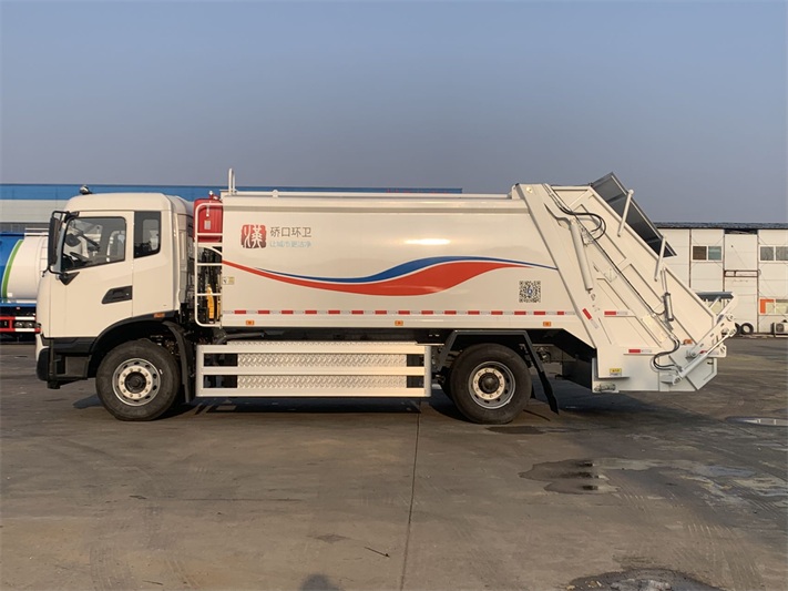 天锦电动压缩垃圾车