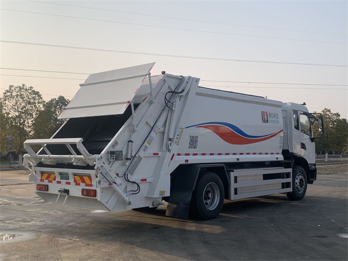 天锦电动压缩垃圾车