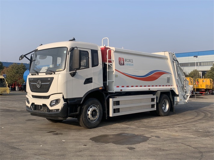 天锦电动压缩垃圾车