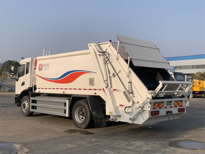 天锦电动压缩垃圾车